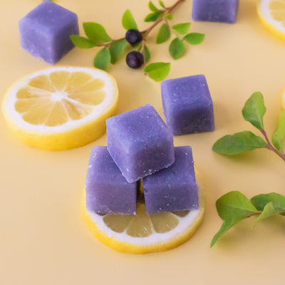 Huckleberry Lemon Sugar Scrub Cubes