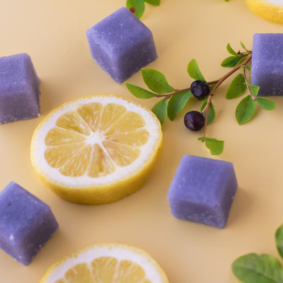 Huckleberry Lemon Sugar Scrub Cubes