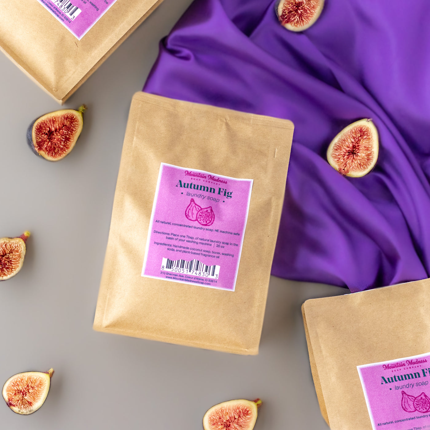 Natural Laundry Soap- Autumn Fig