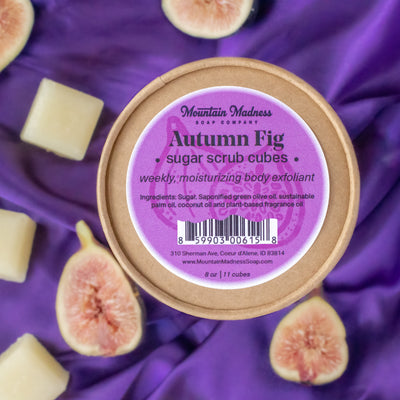 Autumn Fig Sugar Scrub Cubes