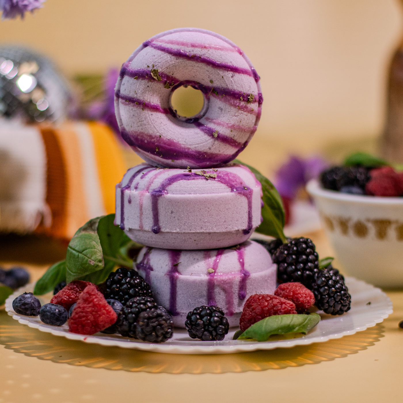 Berry Basil Bath Bomb