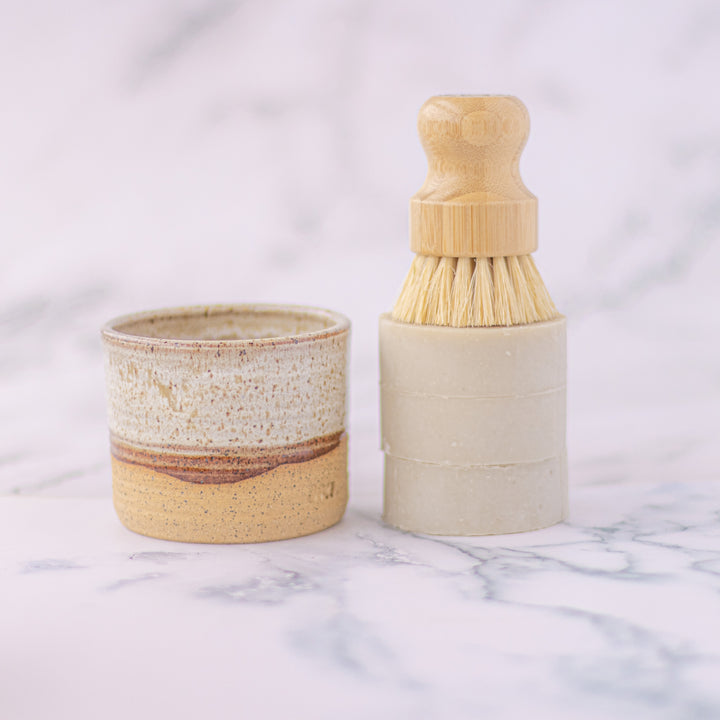 Bubbles & Bristles - Solid Dish Soap Set, a solid dish soap. Citrus scent with coconut oil.