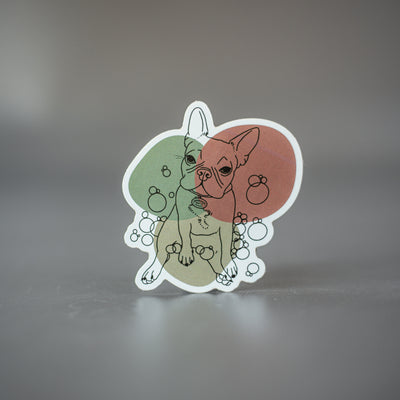 Bubbles Vinyl Sticker