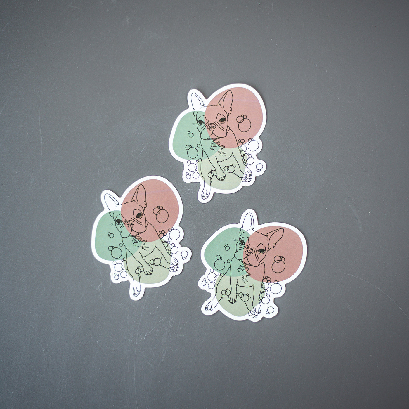 Bubbles Vinyl Sticker