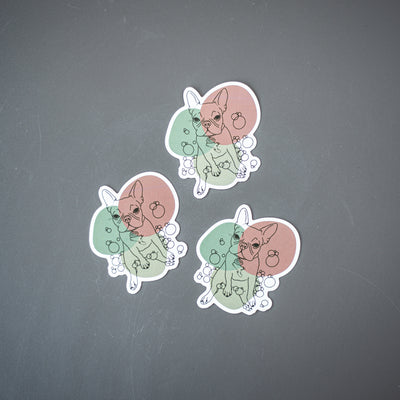 Bubbles Vinyl Sticker