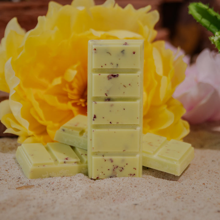 Cactus Blossom Wax Melts - clean, fresh citrus and earthy handcrafted soy wax melts in compostable packaging