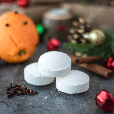 Christmas Morning Shower Fizzies