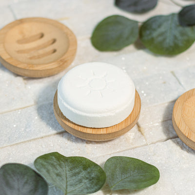 Circular Bamboo Dish