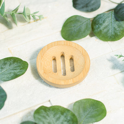 Circular Bamboo Dish