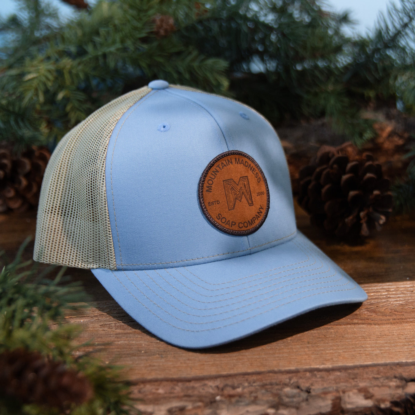 Trucker Cap with Vegan Logo Patch