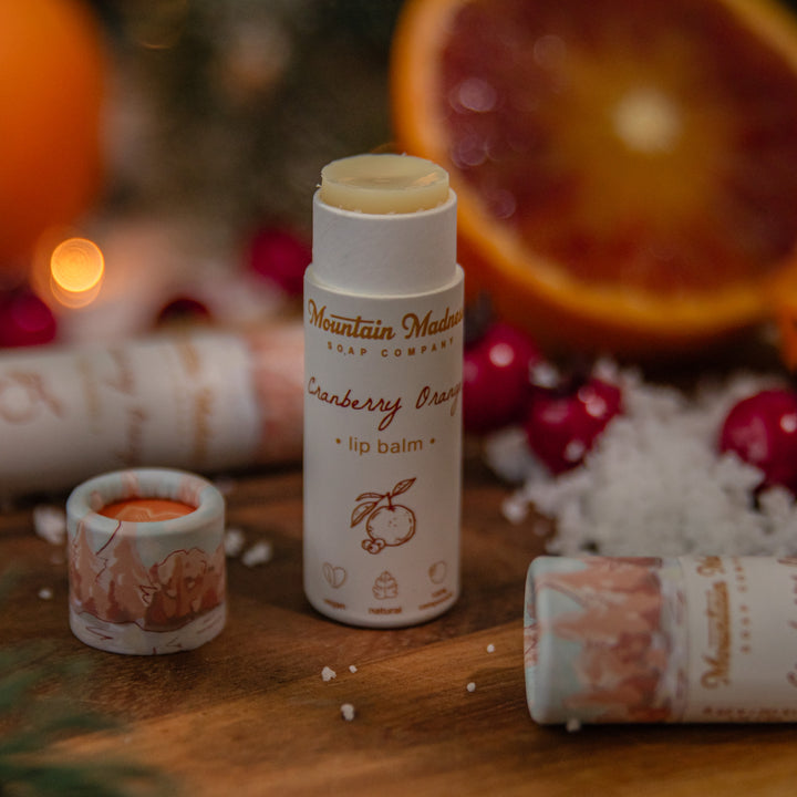 Cranberry Orange Lip Balm