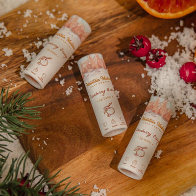 Cranberry Orange Lip Balm