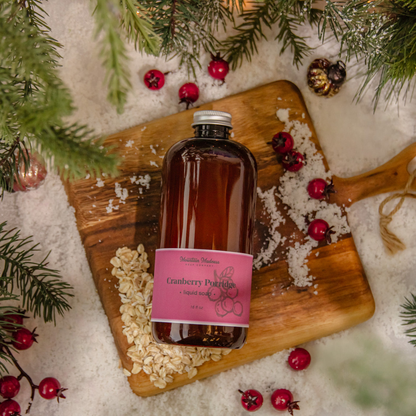 Cranberry Porridge Liquid Soap