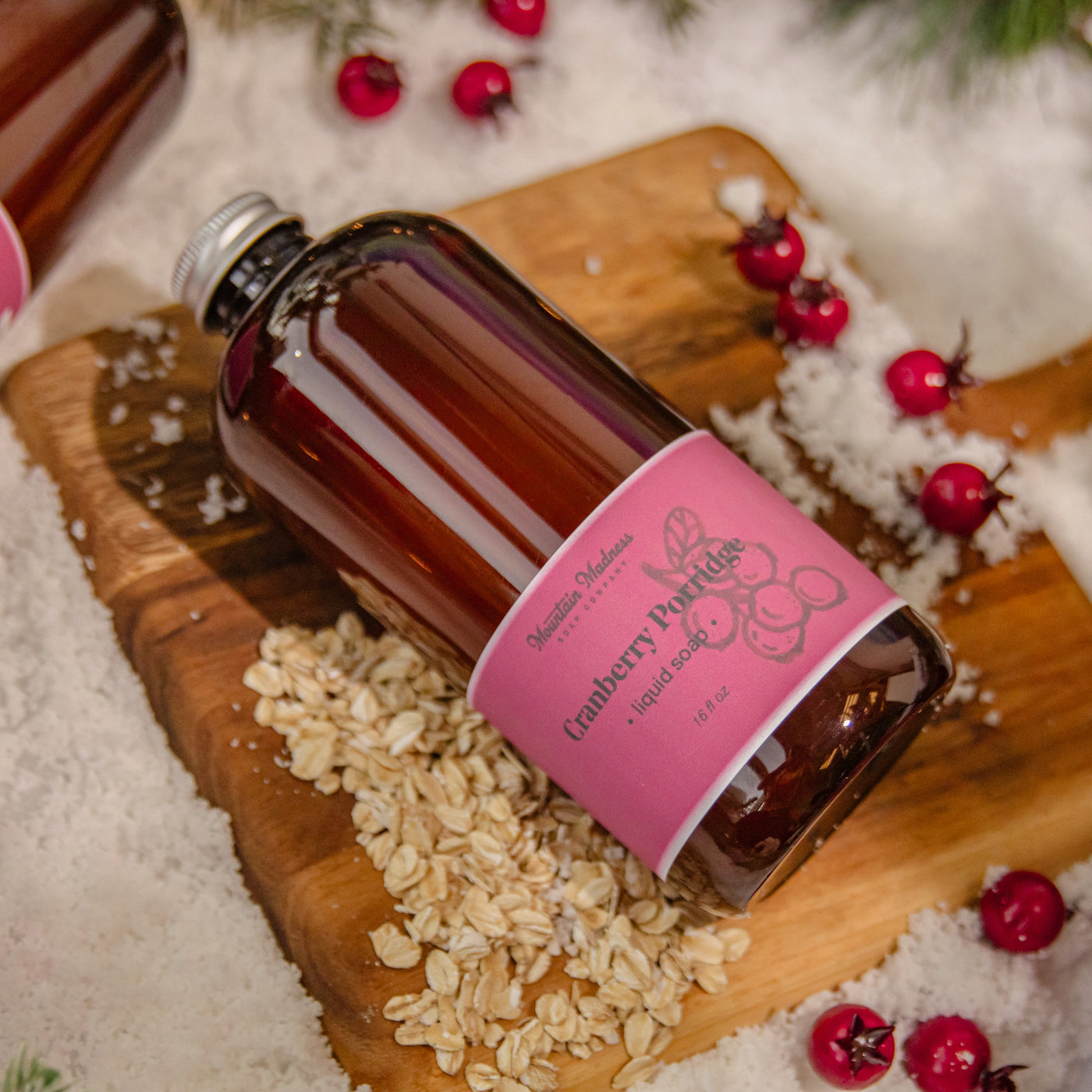 Cranberry Porridge Liquid Soap