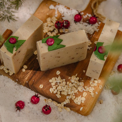 Cranberry Porridge Soap