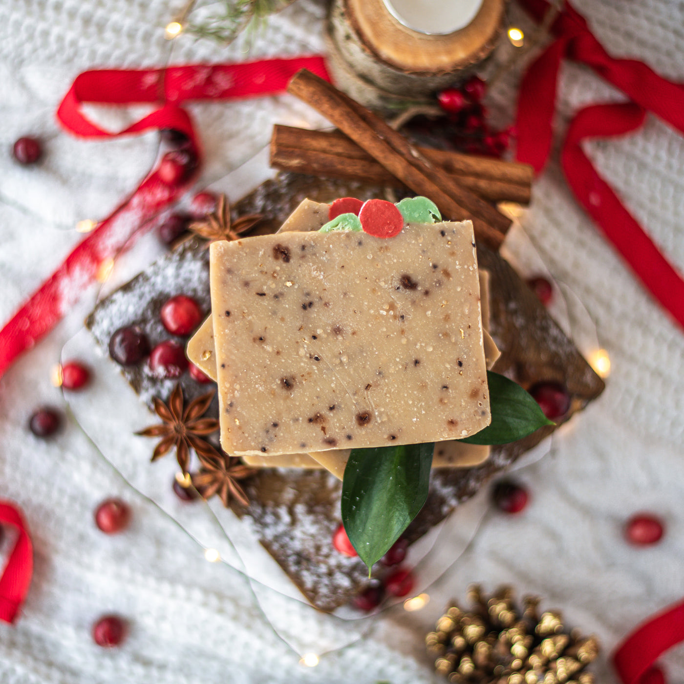 Cranberry Porridge Soap