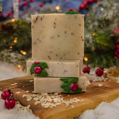 Cranberry Porridge Soap