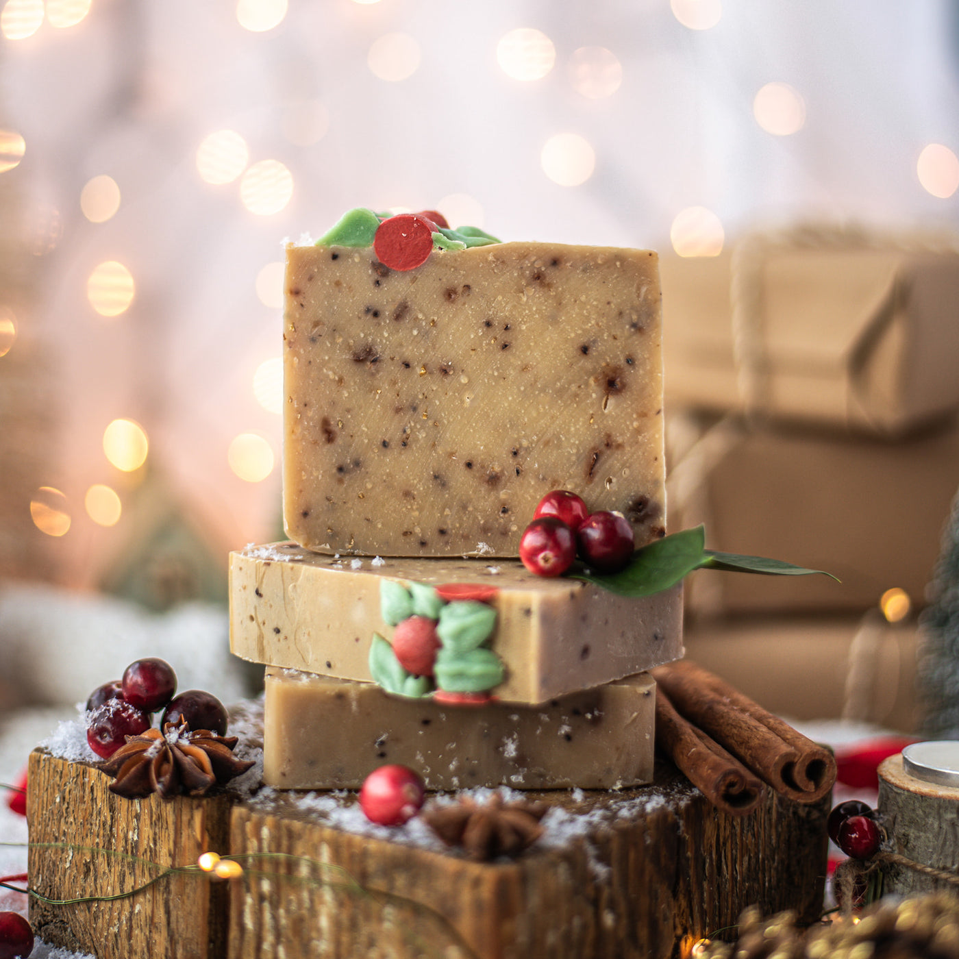 Cranberry Porridge Soap