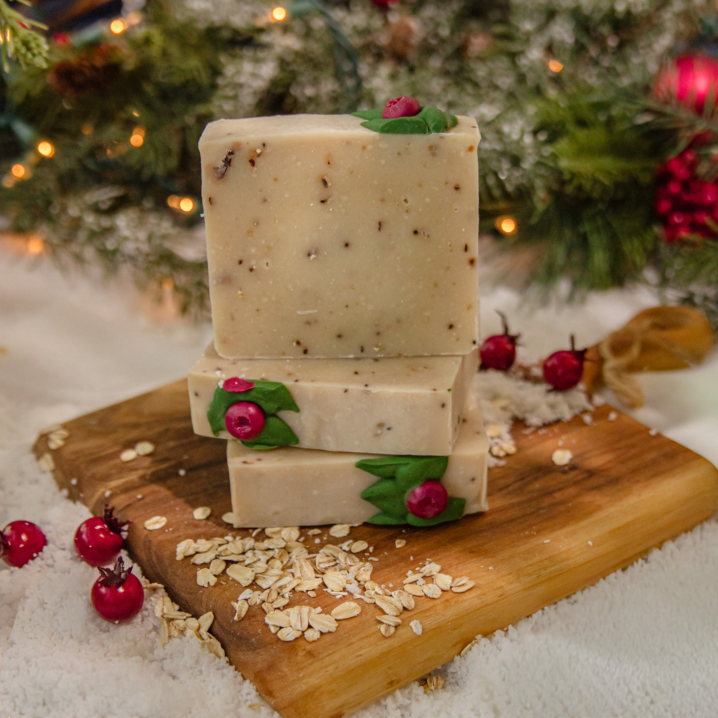 Cranberry Porridge Soap