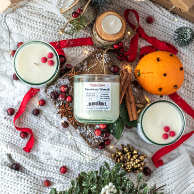 Cranberry Wassail Candle