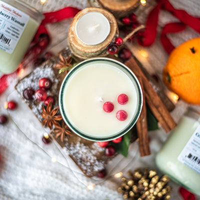 Cranberry Wassail Candle
