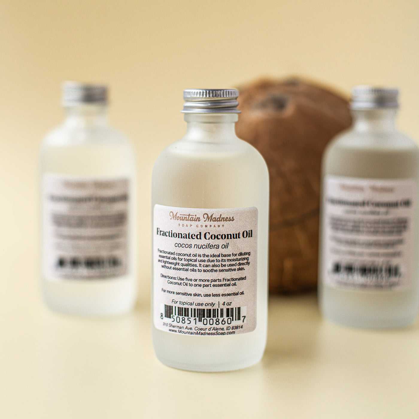 Fractionated Coconut Oil