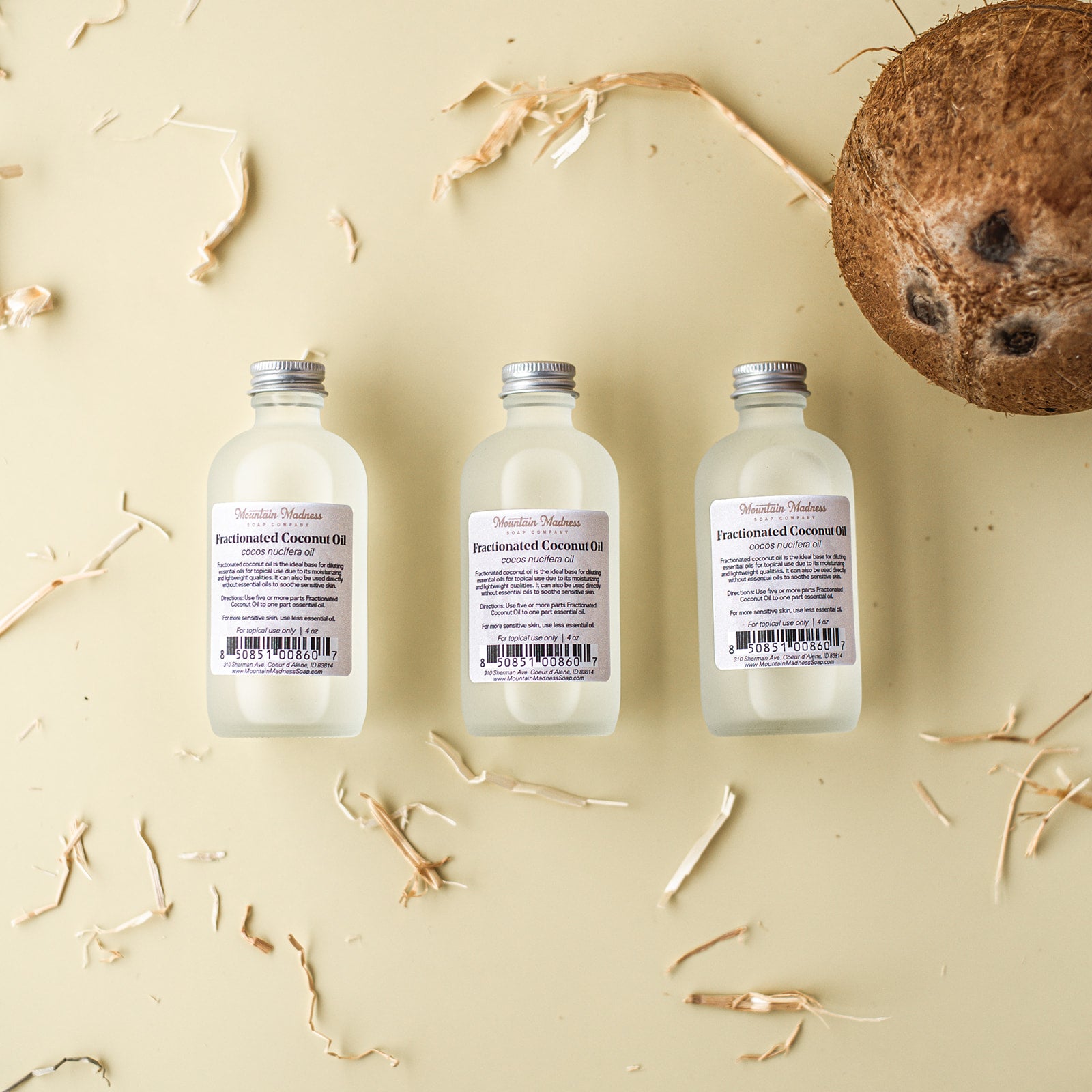 Fractionated Coconut Oil Fractionated Coconut Oil