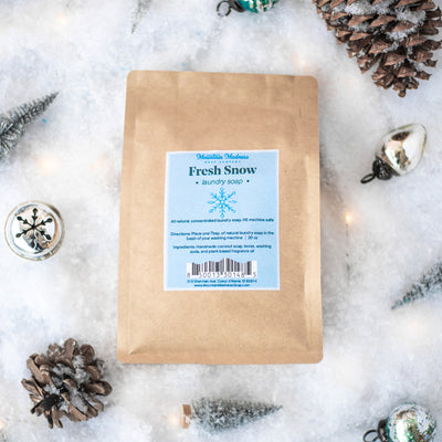 Natural Laundry Soap- Fresh Snow