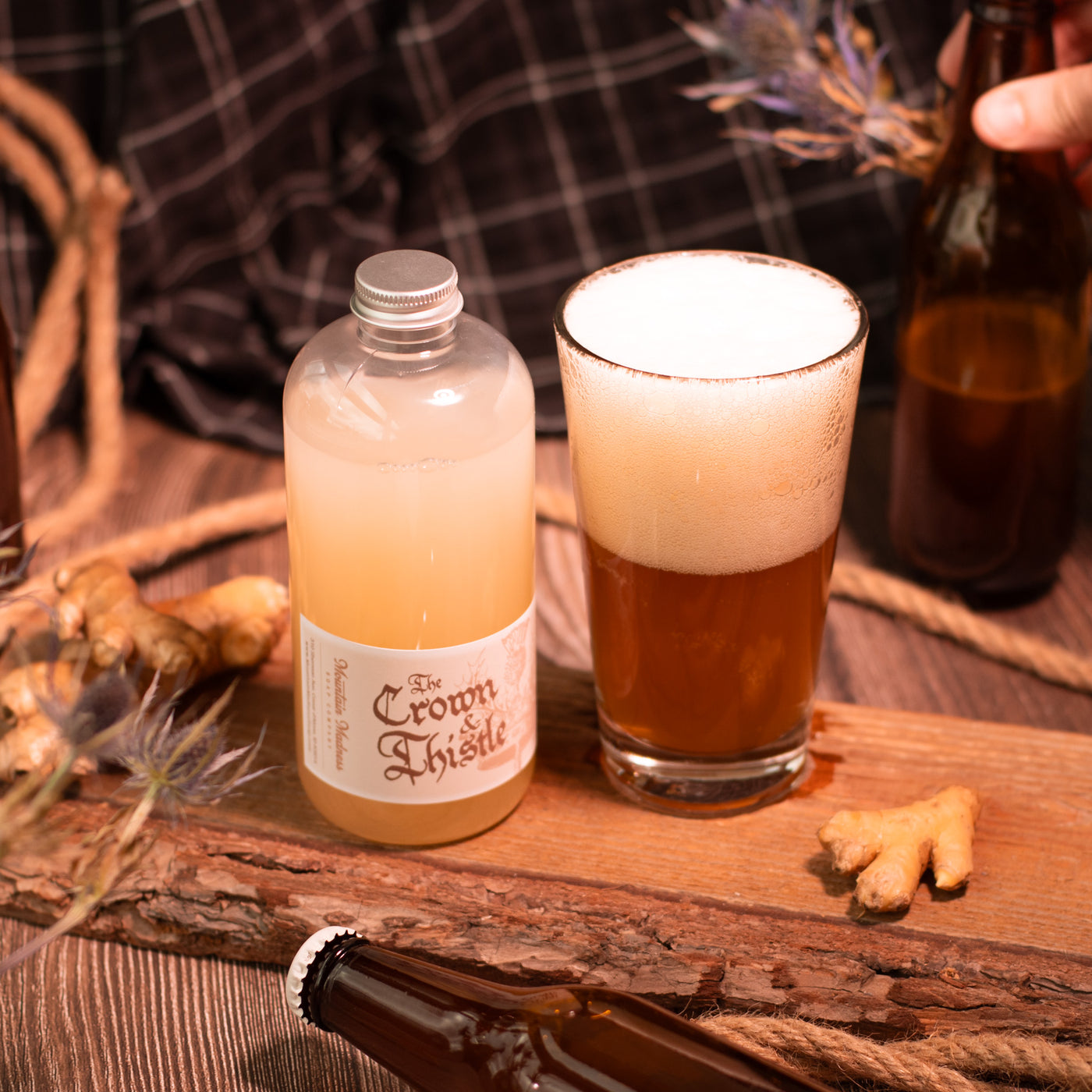 Crown & Thistle Beer + Ginger Liquid Soap