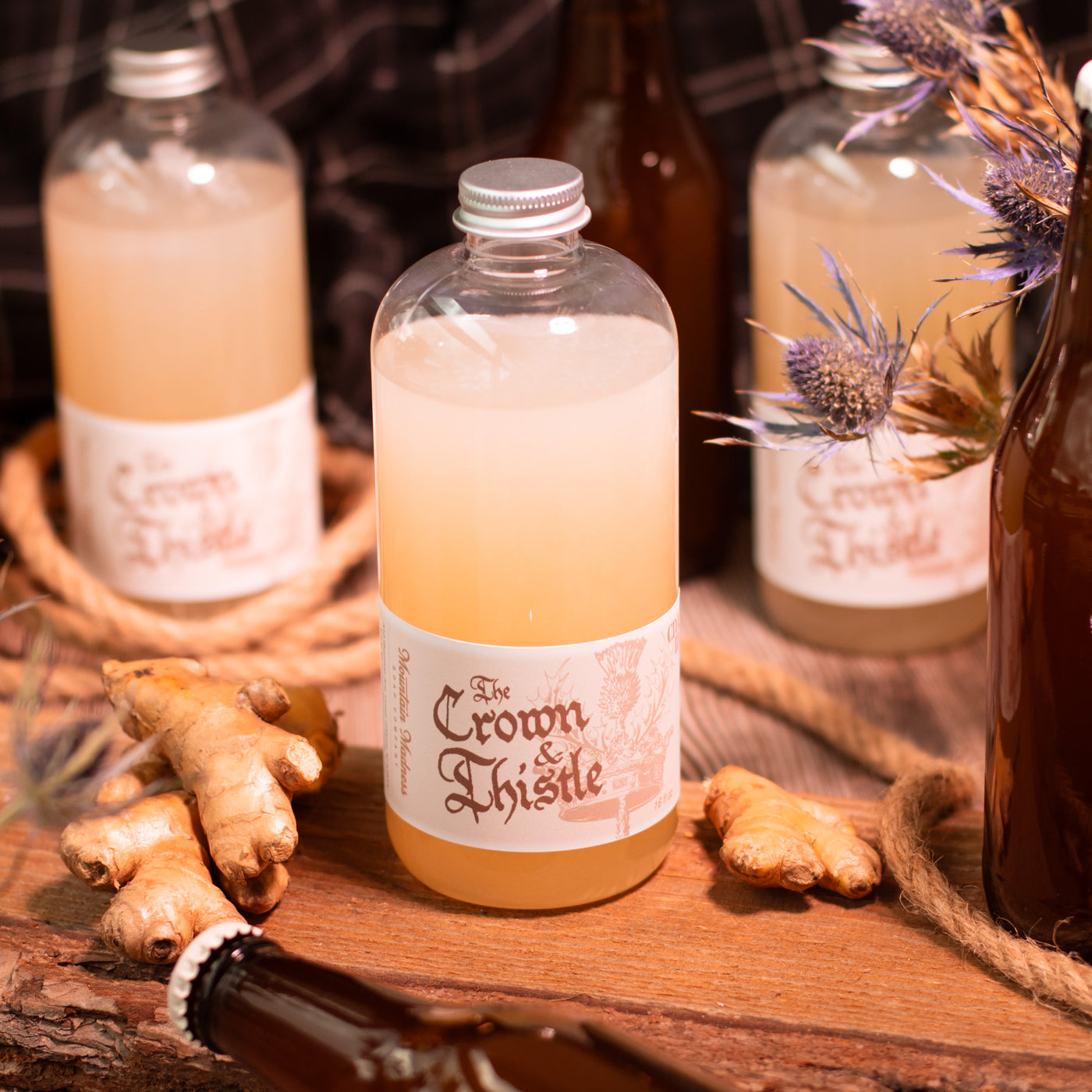Crown & Thistle Beer + Ginger Liquid Soap