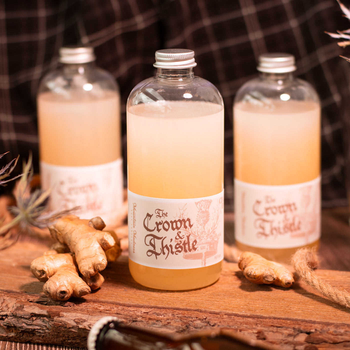 Crown & Thistle Beer + Ginger Liquid Soap