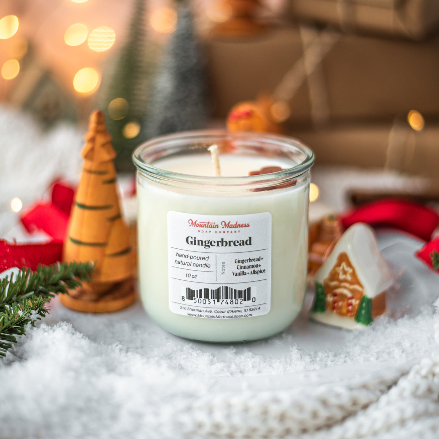 Gingerbread Candle