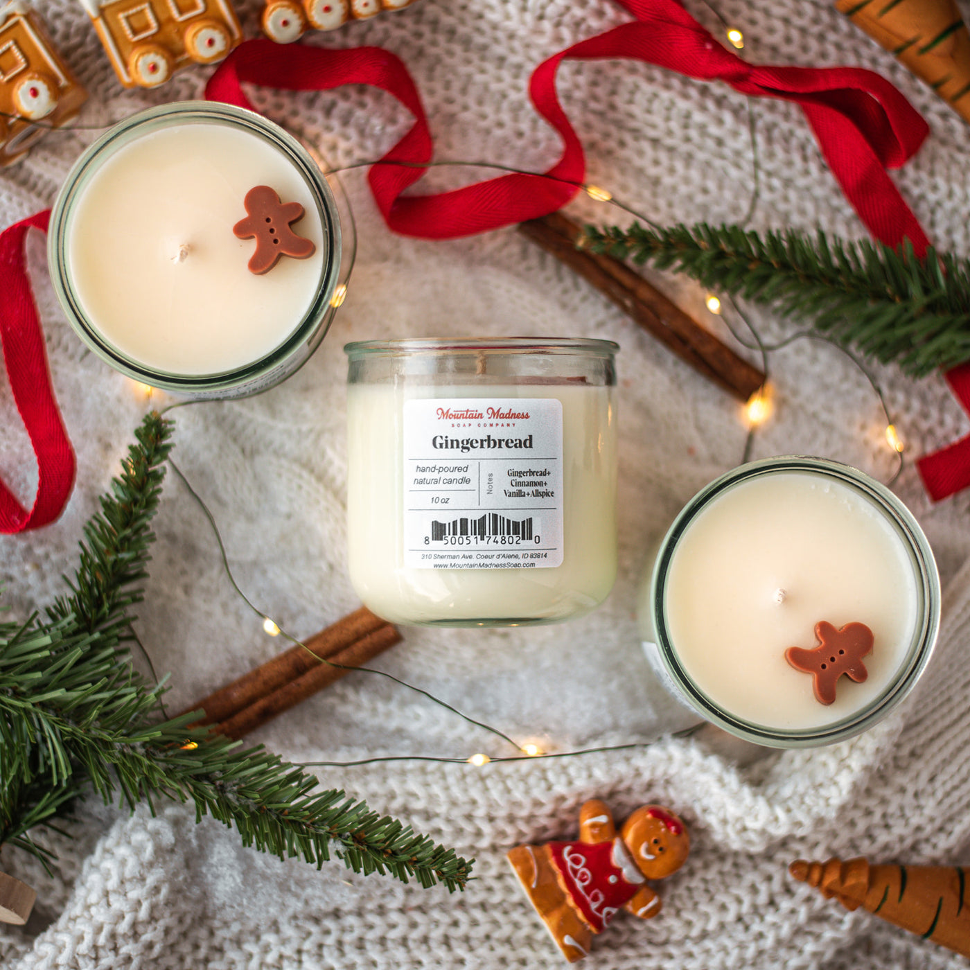Gingerbread Candle