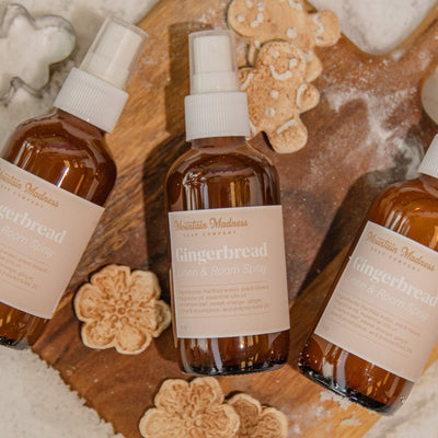 Gingerbread Linen + Room Spray