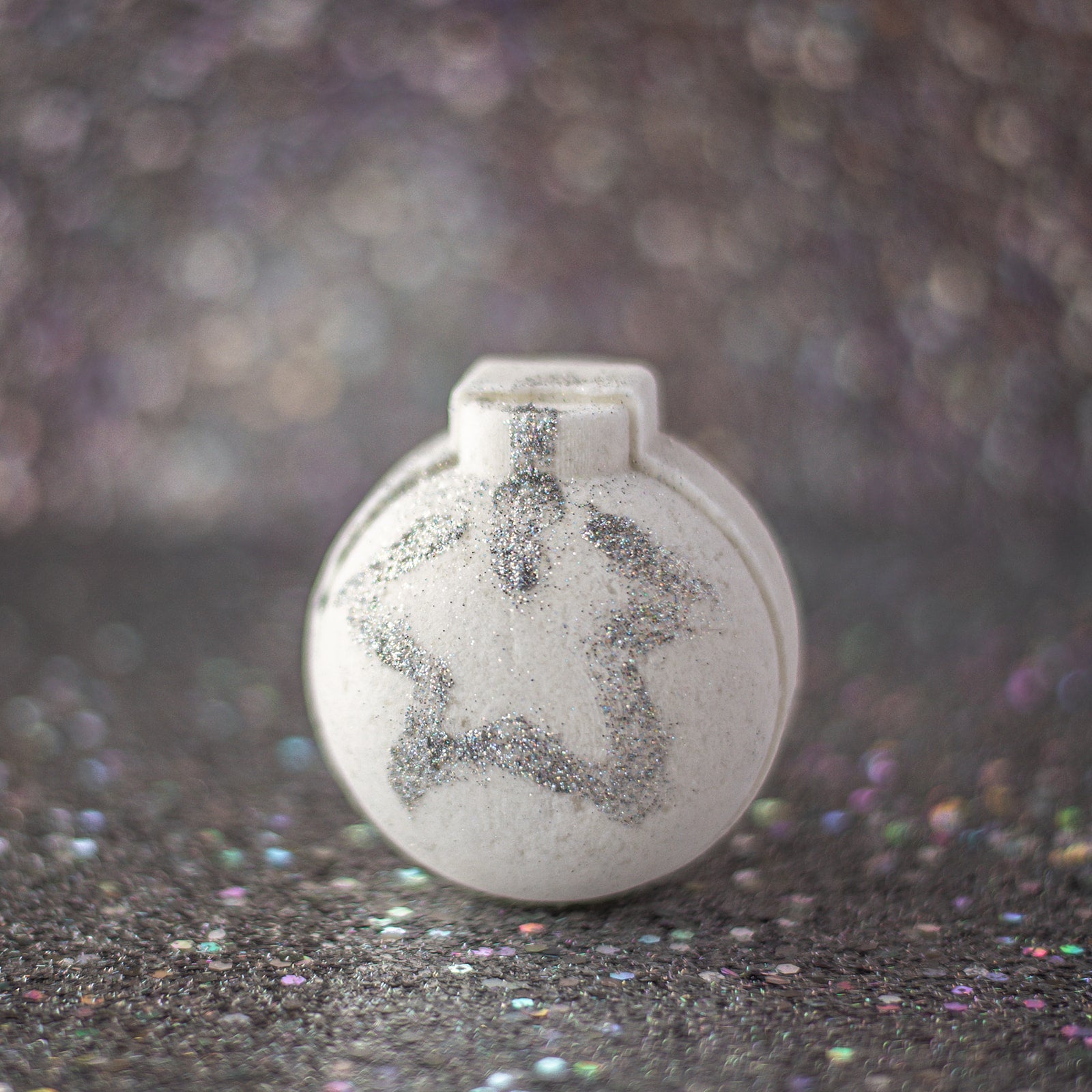 biodegradable glitter bath bomb application