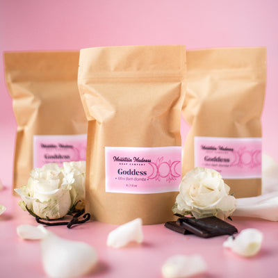 Mini Bath Bombs- Goddess (set of 6)