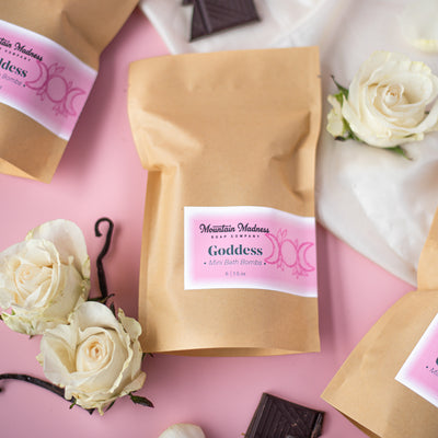 Mini Bath Bombs- Goddess (set of 6)