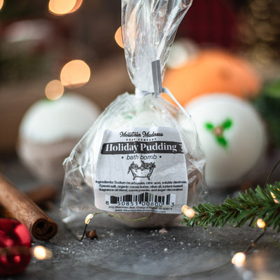 Holiday Pudding Bath Bomb