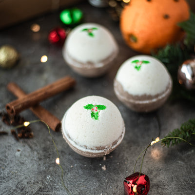 Holiday Pudding Bath Bomb