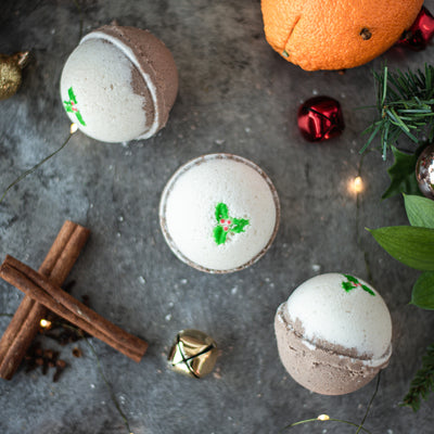 Holiday Pudding Bath Bomb