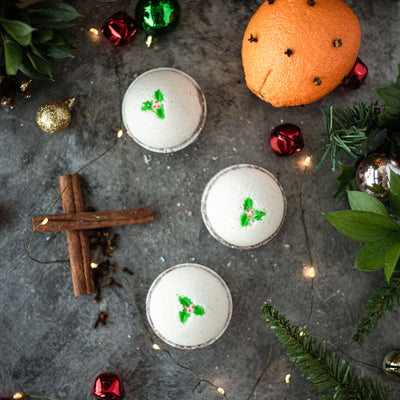 Holiday Pudding Bath Bomb