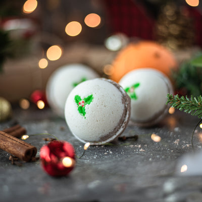 Holiday Pudding Bath Bomb