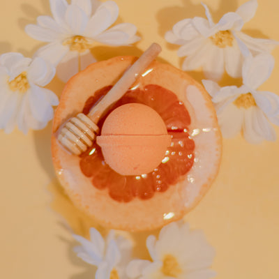Honey Orange Blossom Bath Bomb Sample