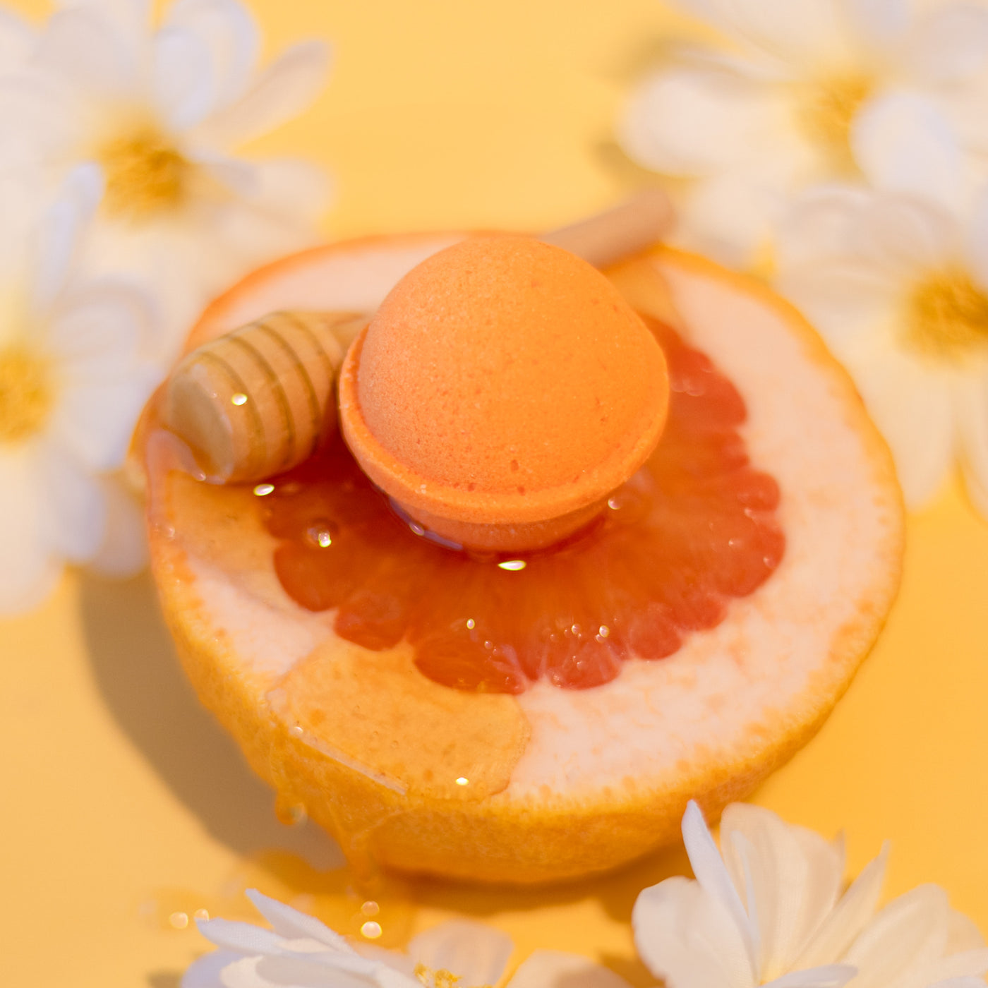 Honey Orange Blossom Bath Bomb Sample