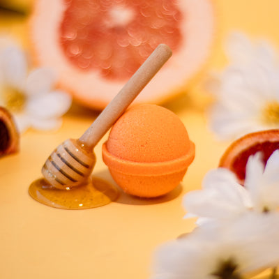 Honey Orange Blossom Bath Bomb Sample