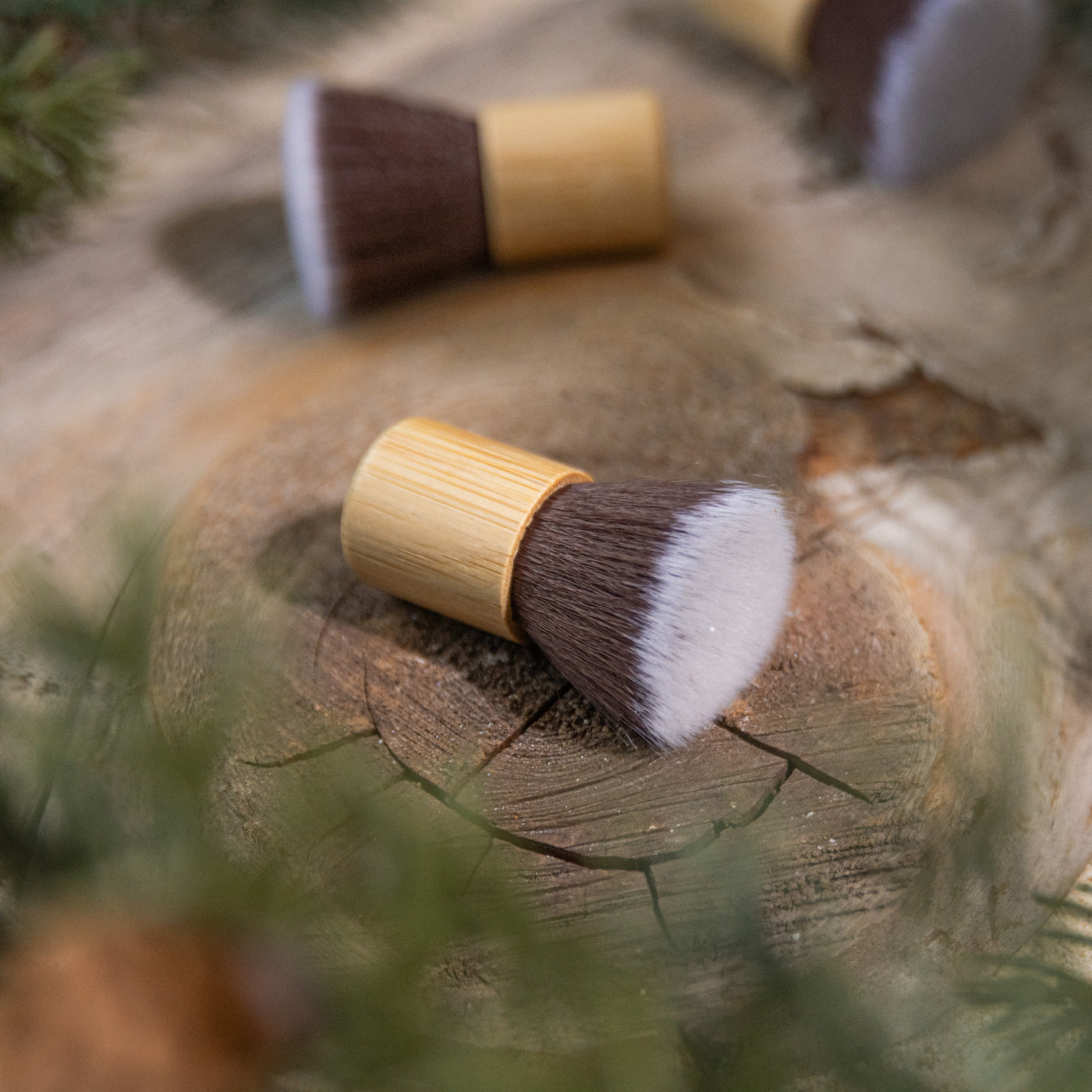 Bamboo Dry Shampoo Application Brush