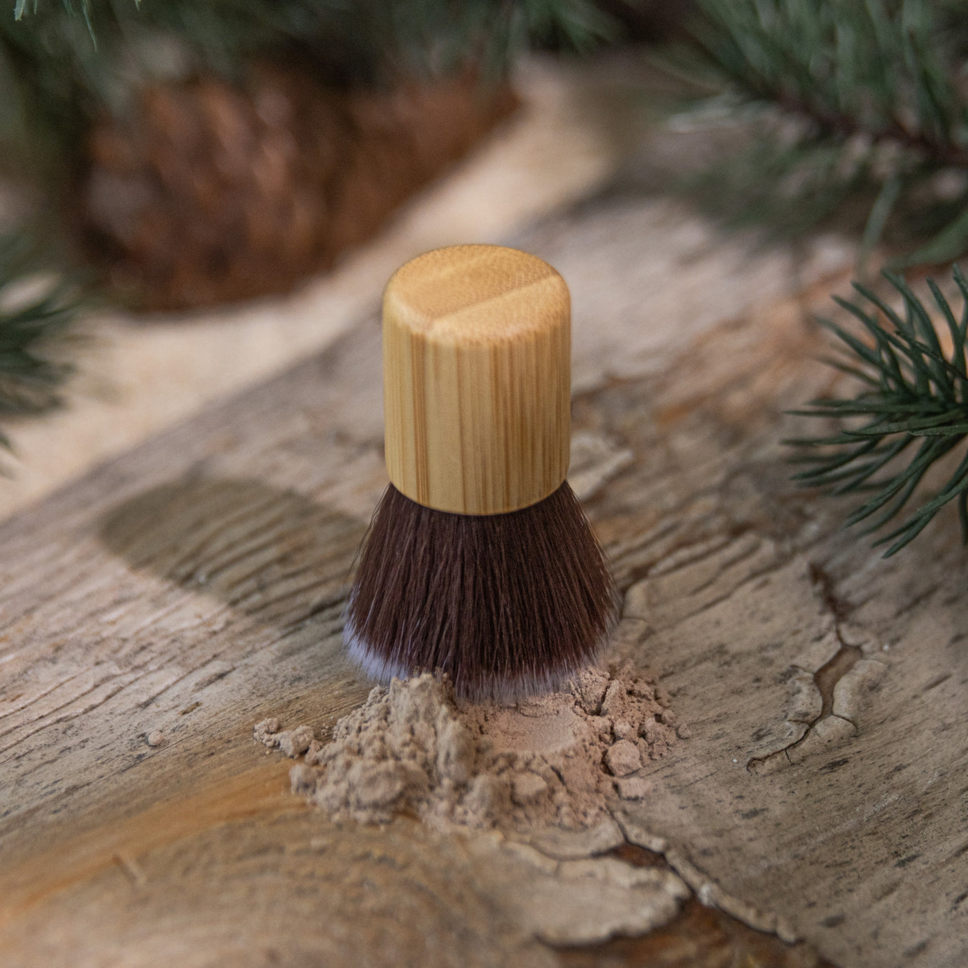 Bamboo Dry Shampoo Application Brush