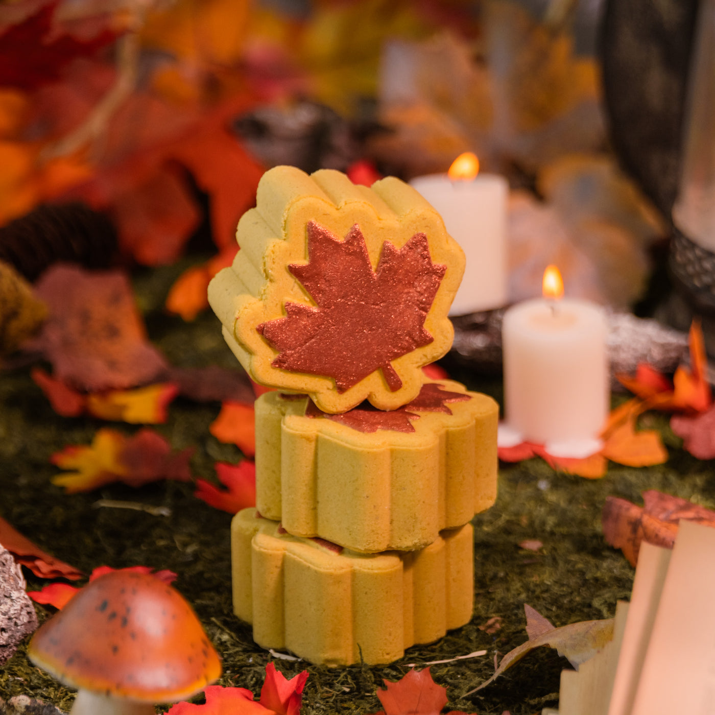 Fall Foliage Bath Bomb