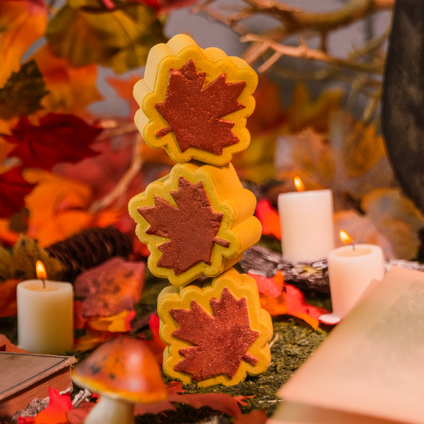 Fall Foliage Bath Bomb
