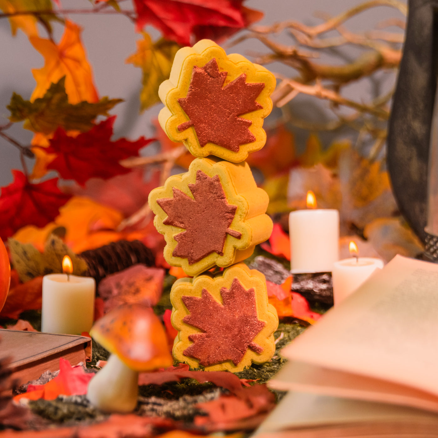 Fall Foliage Bath Bomb